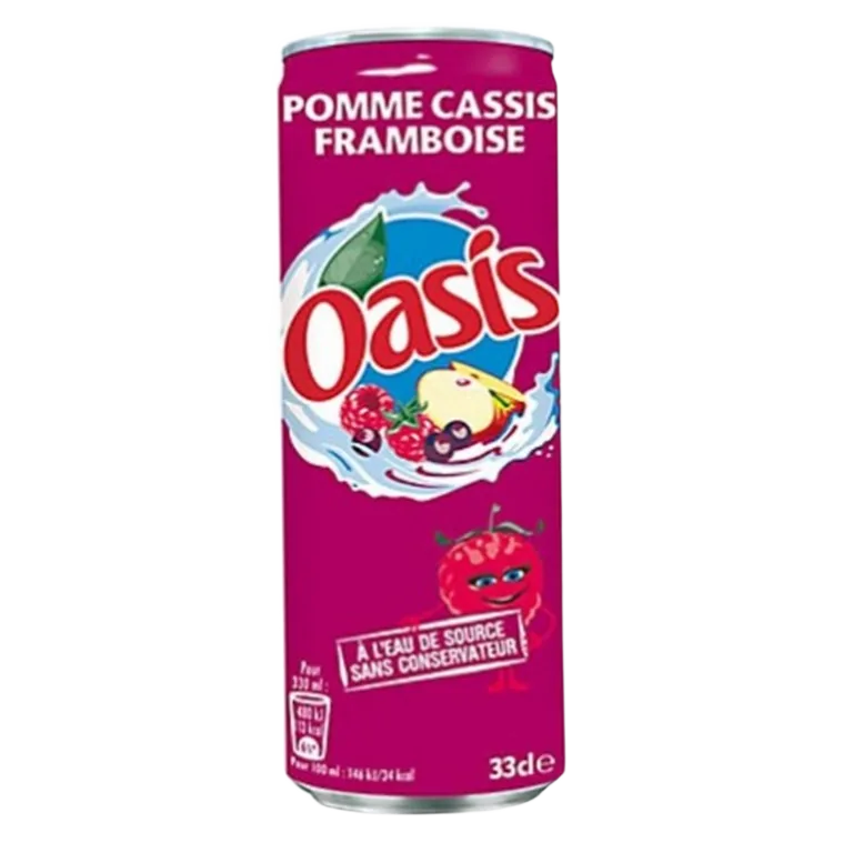 Oasis Pomme-Cassis 33 cl