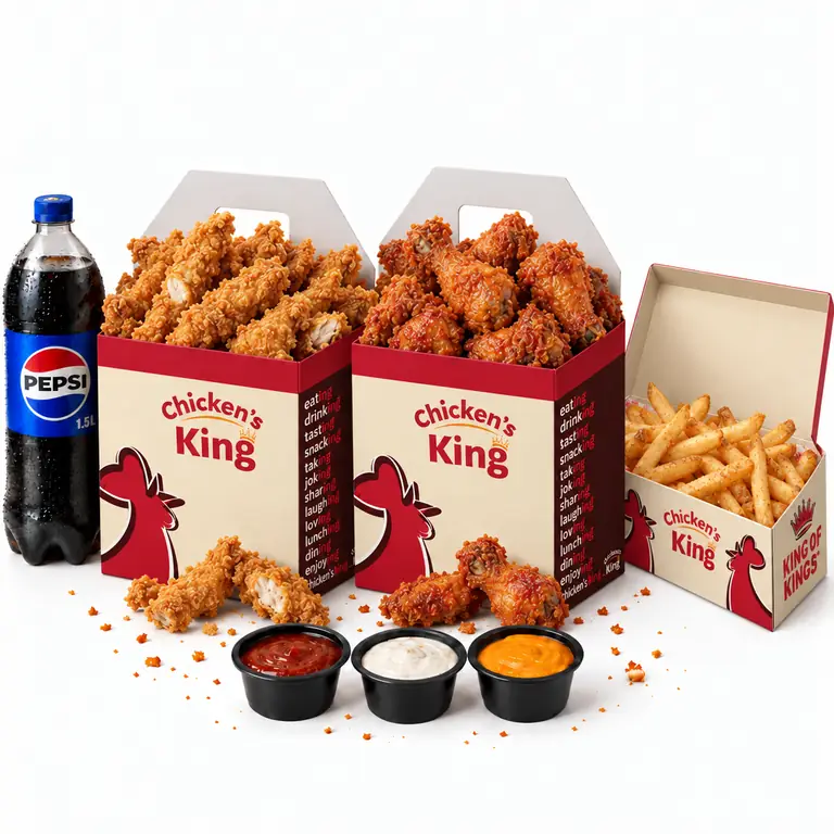 Famille Three Mix - Tenders + Wings