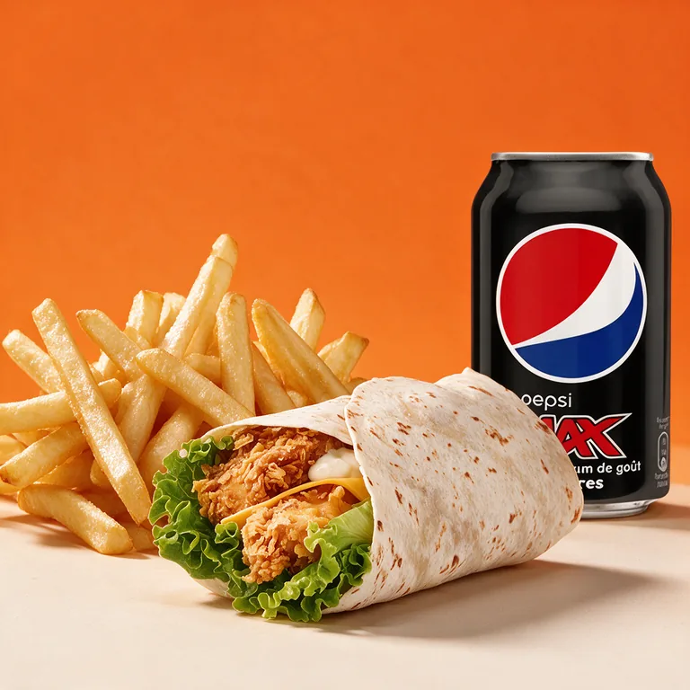 King Box - Poulet Wrap