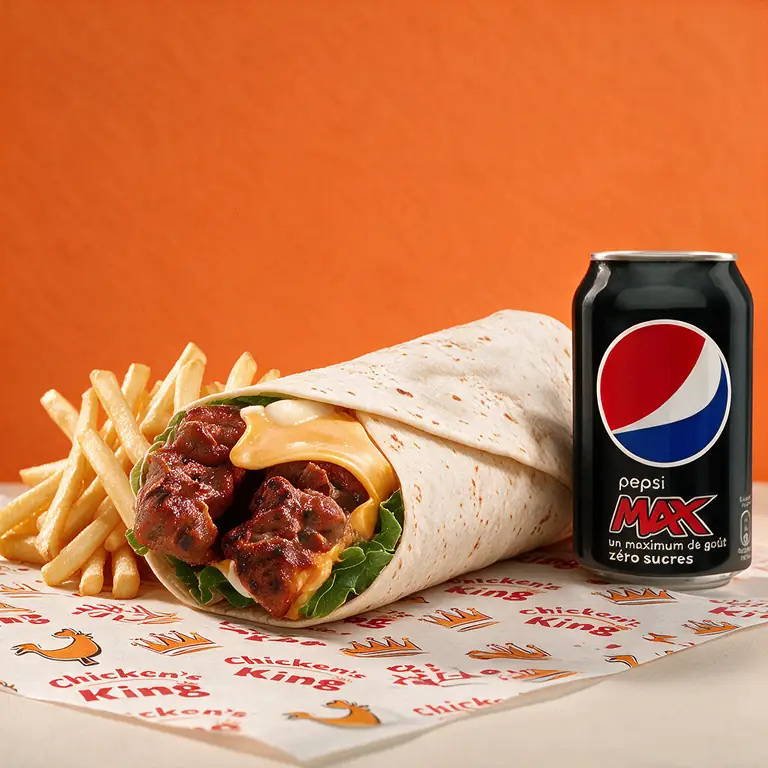 Menu Agneau Seekh Wrap