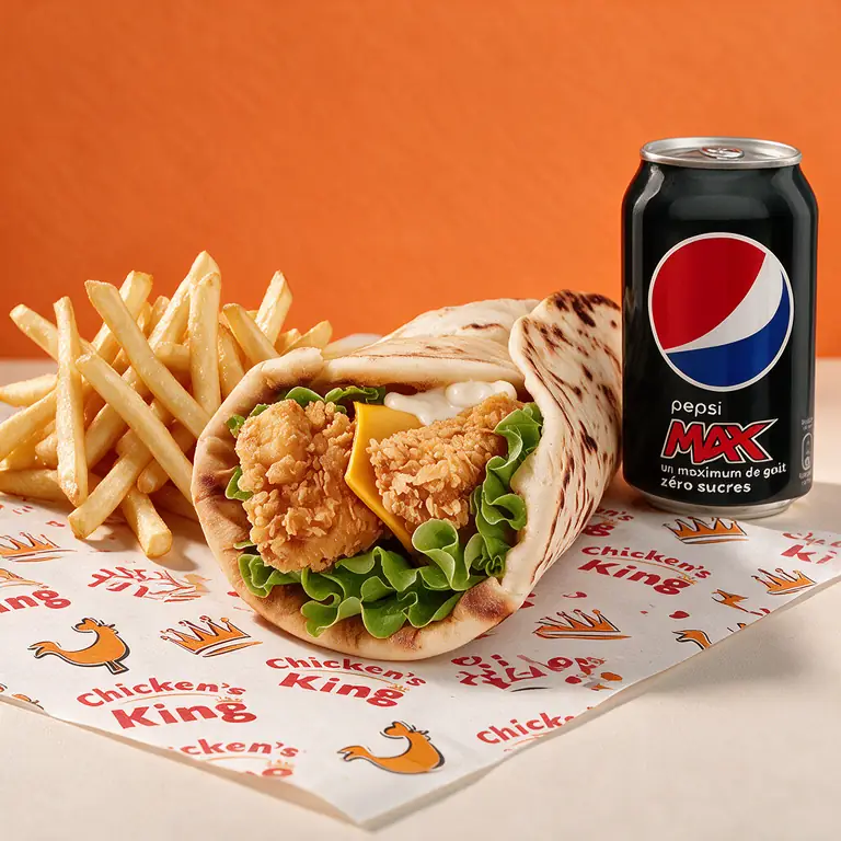 Menu Chicken Tenders (Naan)