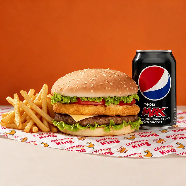 Menu Chick'n Bœuf