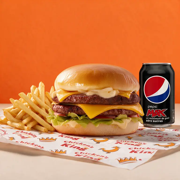 Menu Double Cheese