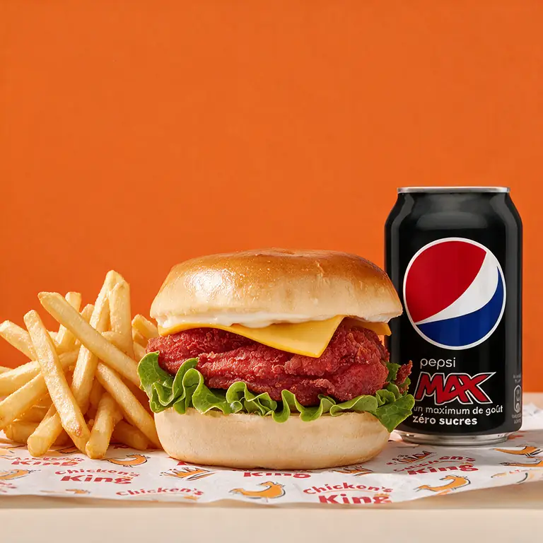 Menu Tikka Burger