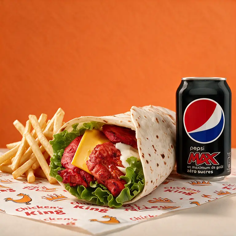 Menu Tikka Wrap